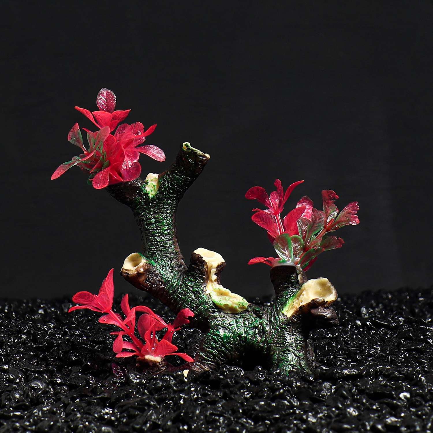 Аквадекор Пижон Аква «Коряга» с растениями - фото 1