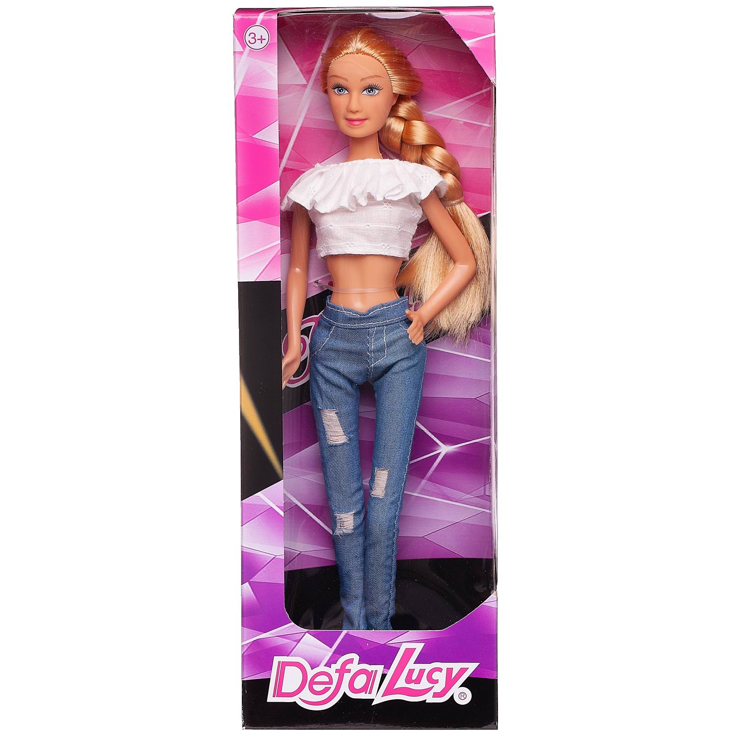 Кукла модельная Abtoys Модница 8355d/белый - фото 1