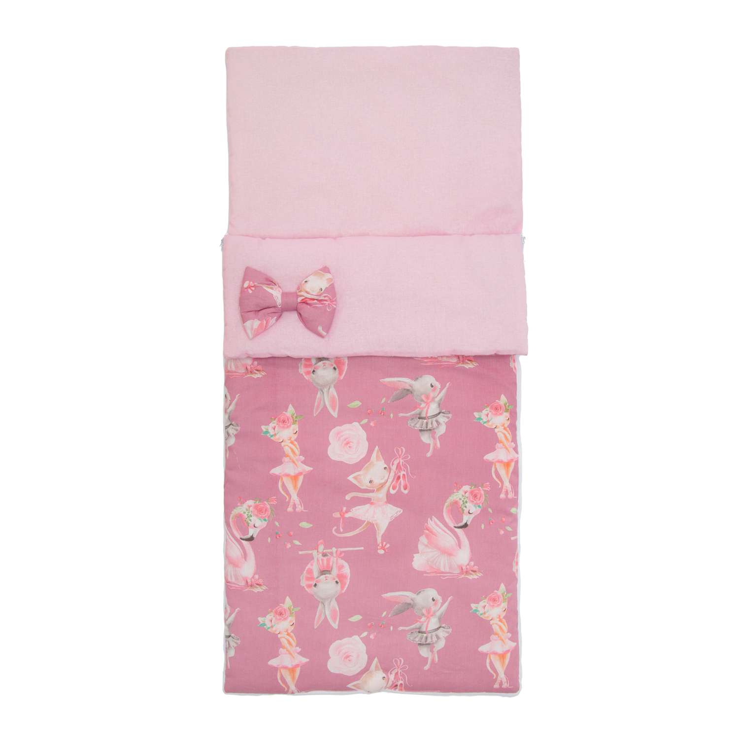 Одеяло-спальный мешок Amarobaby Magic Sleep Нежный Танец Розовый - фото 1