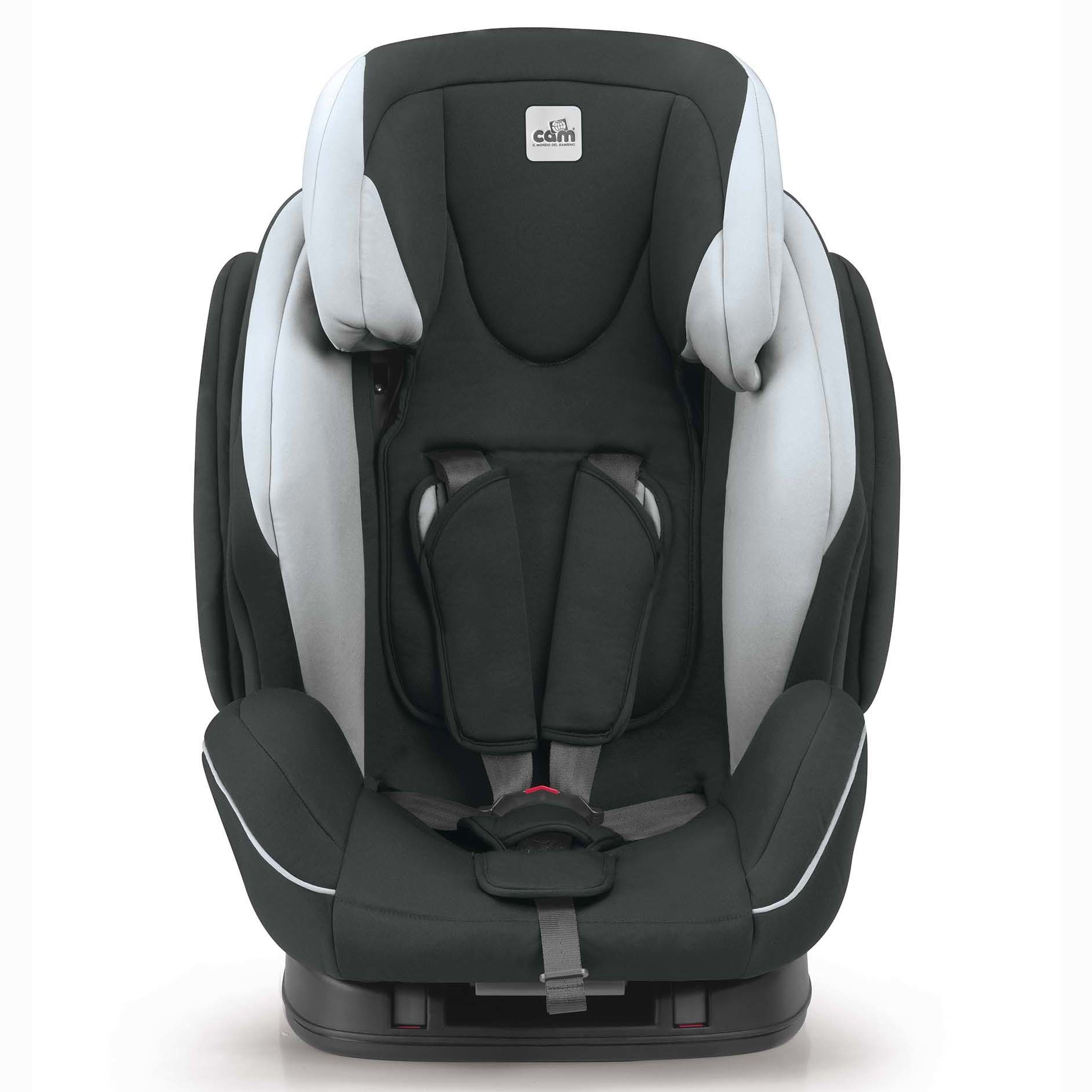 Автокресло CAM Regolo Серое 1/2/3 ISOFIX - фото 3