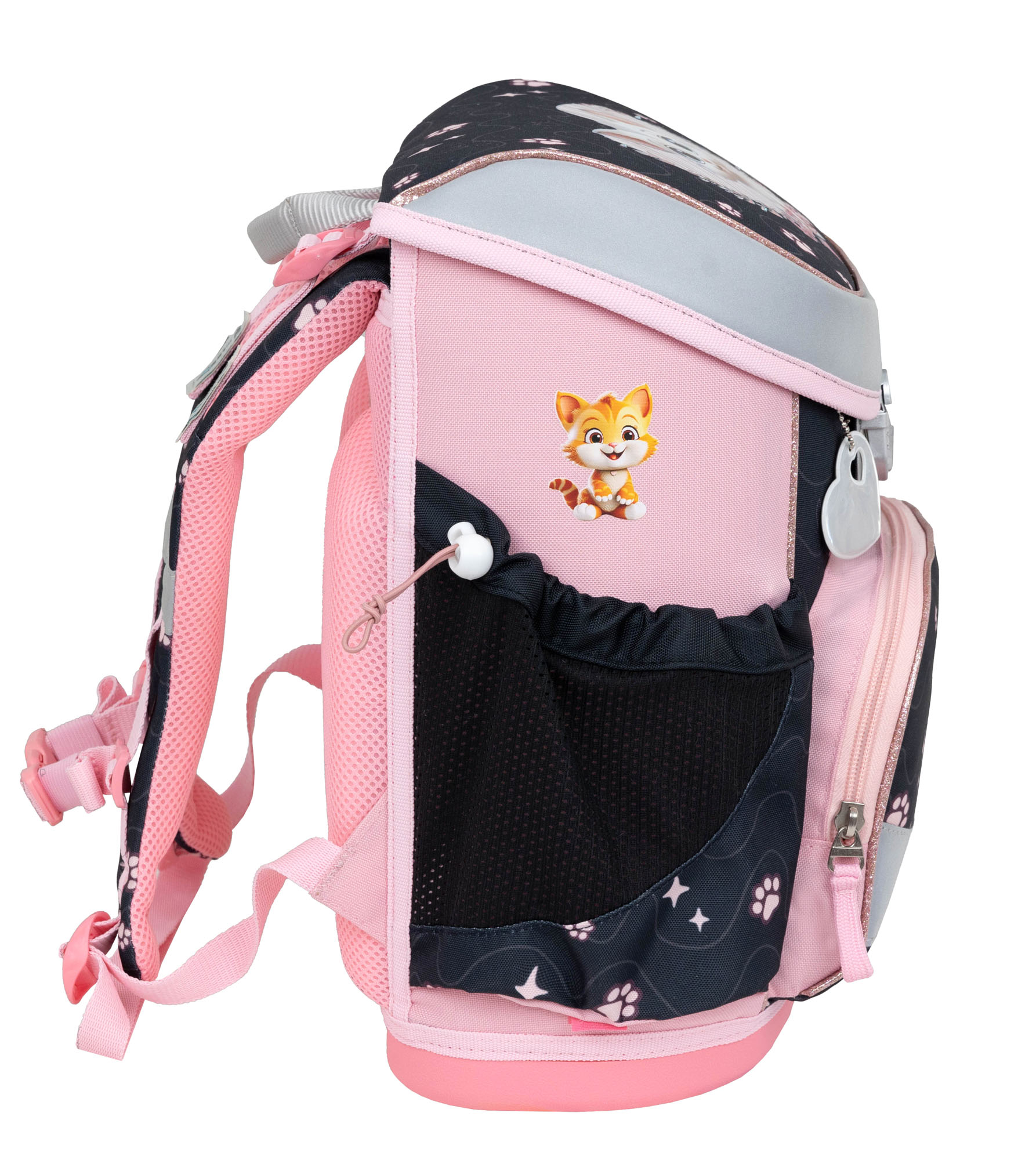 Школьный ранец BELMIL Mini-Fit Cute Kitten с наполнением - фото 4