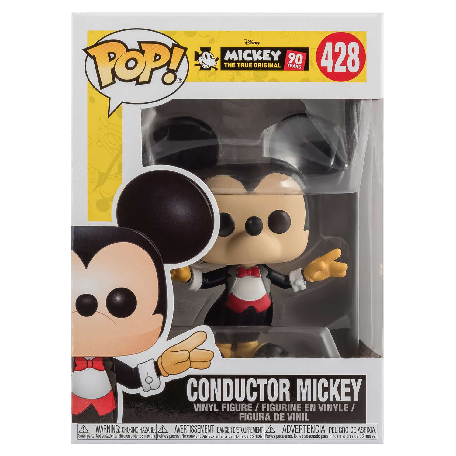 Фигурка Funko Pop vinyl Disney Mickeys 90th Conductor Mickey - фото 2