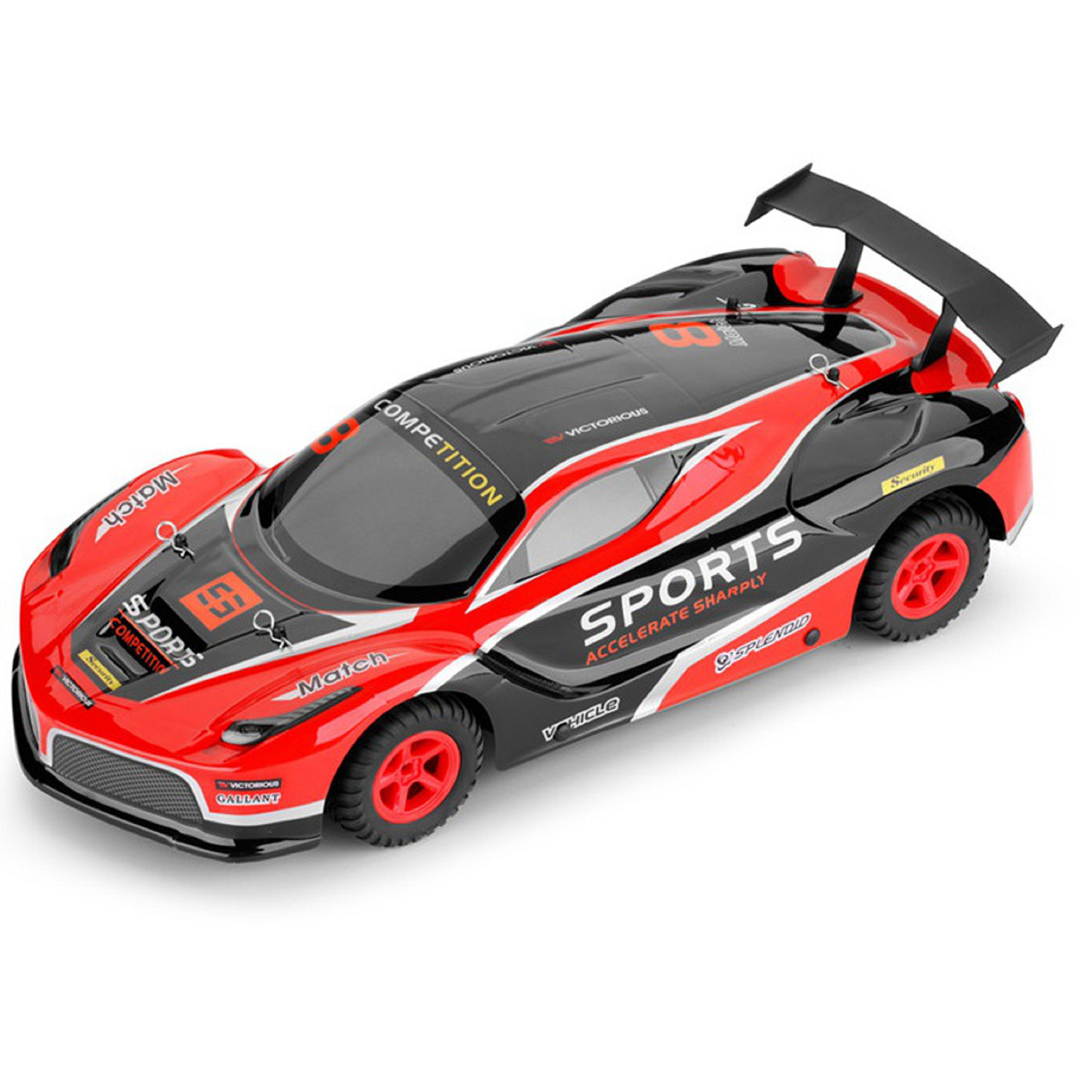 Машина WLToys РУ 1:10 Sports Competition Туринг 2WD Красный купить по цене  4699 ₽ в интернет-магазине Детский мир