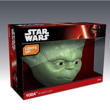 Светильник 3D 3DLightFx Star Wars Yoda Face