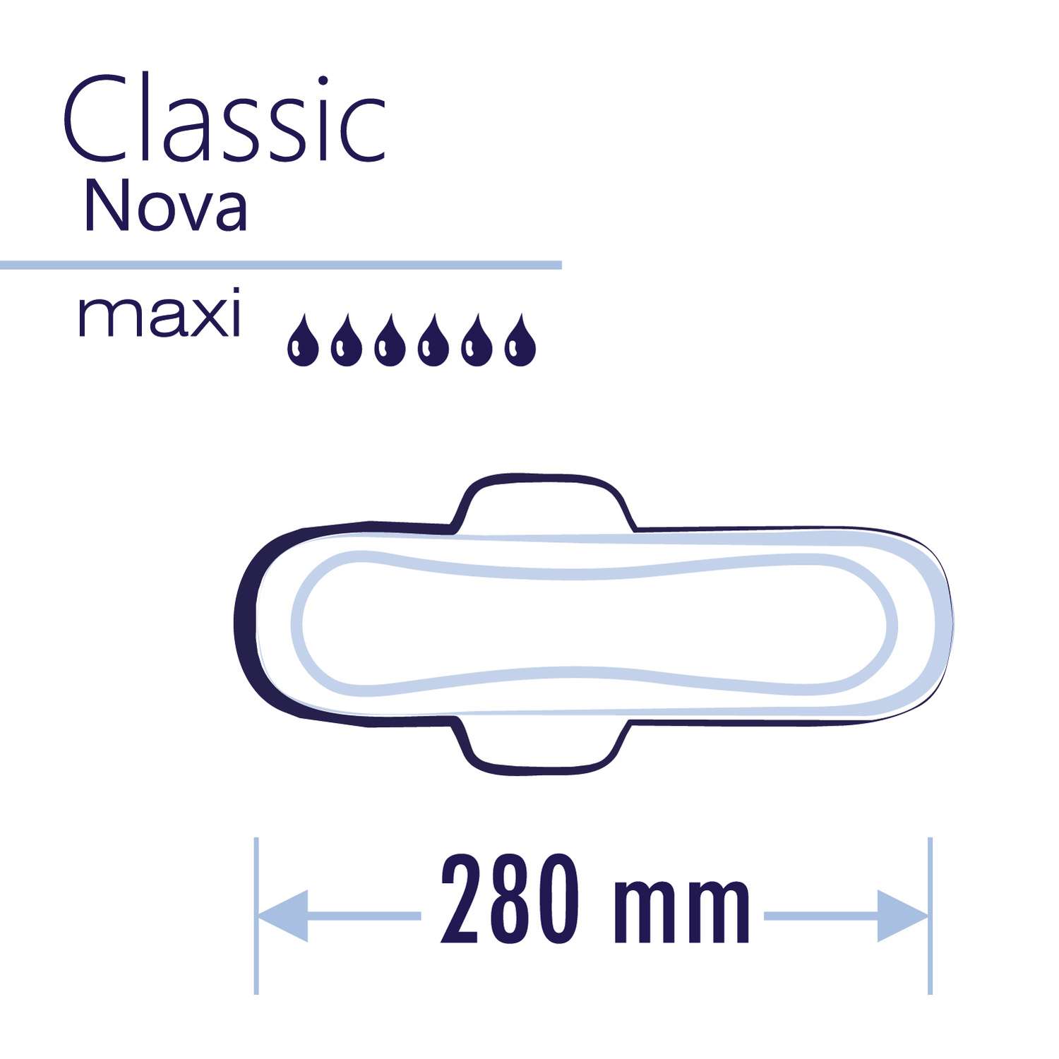 Прокладки гигиенические Bella Classic Nova Maxi 10шт - фото 4