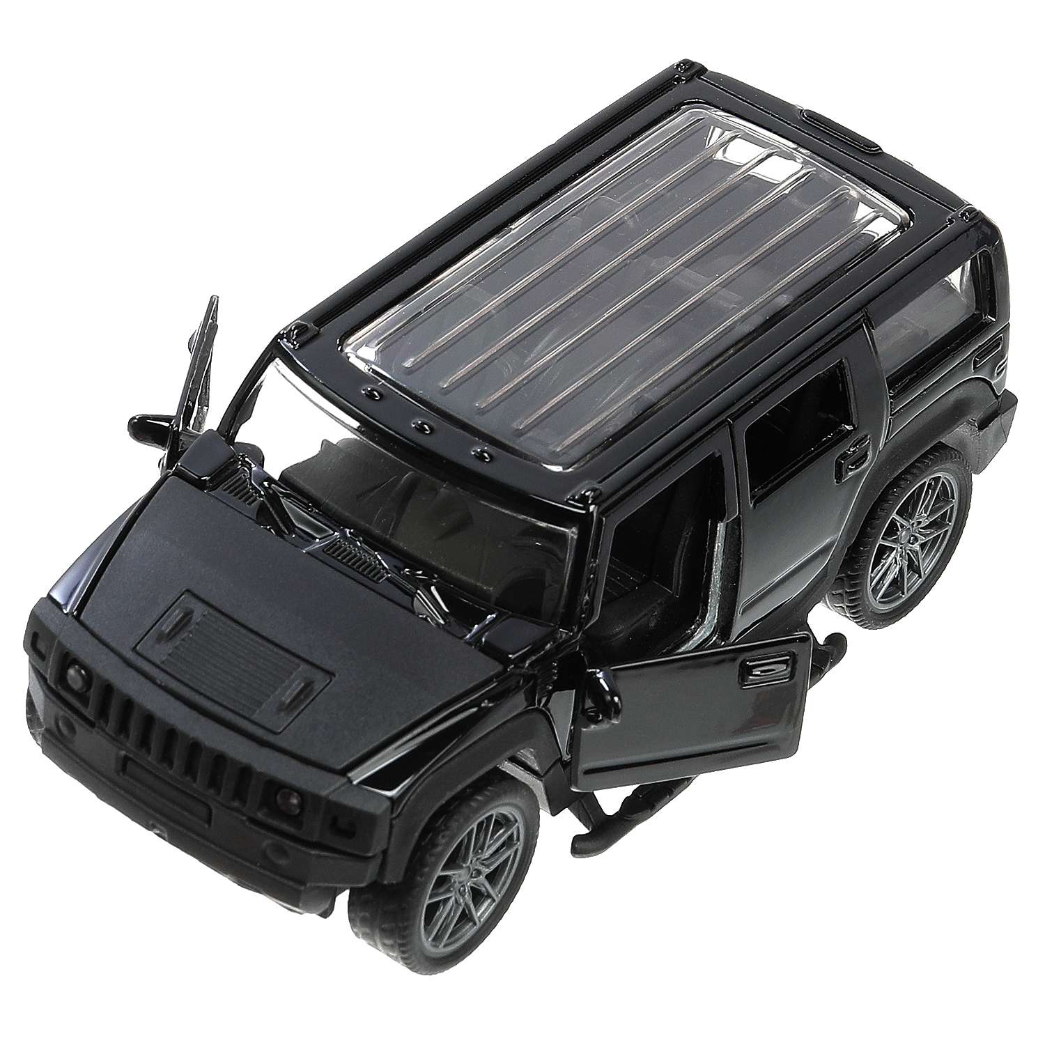 Автомобиль Технопарк Hummer черный 385751 - фото 11