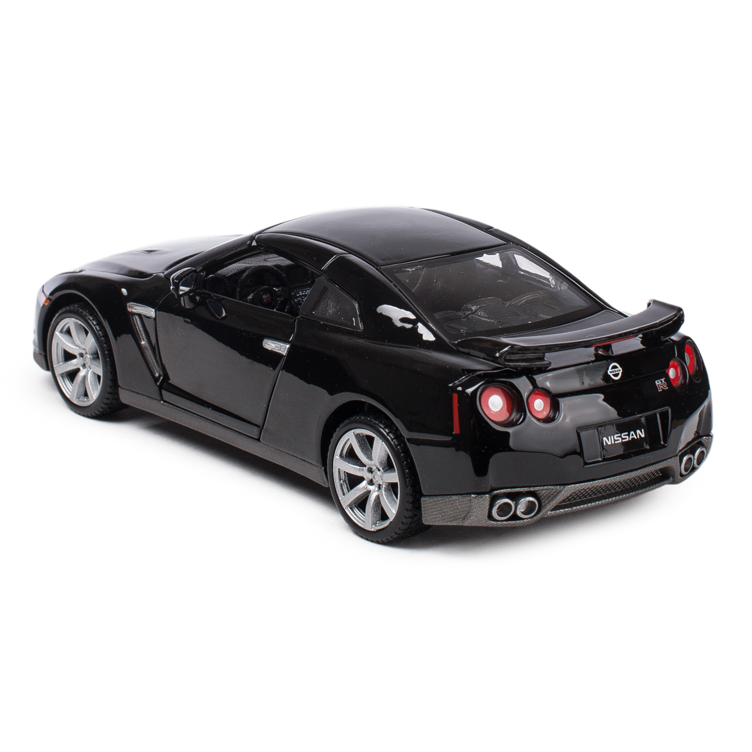 Автомобиль MAISTO Nissan 1:24 без механизмов черный 31294 - фото 3