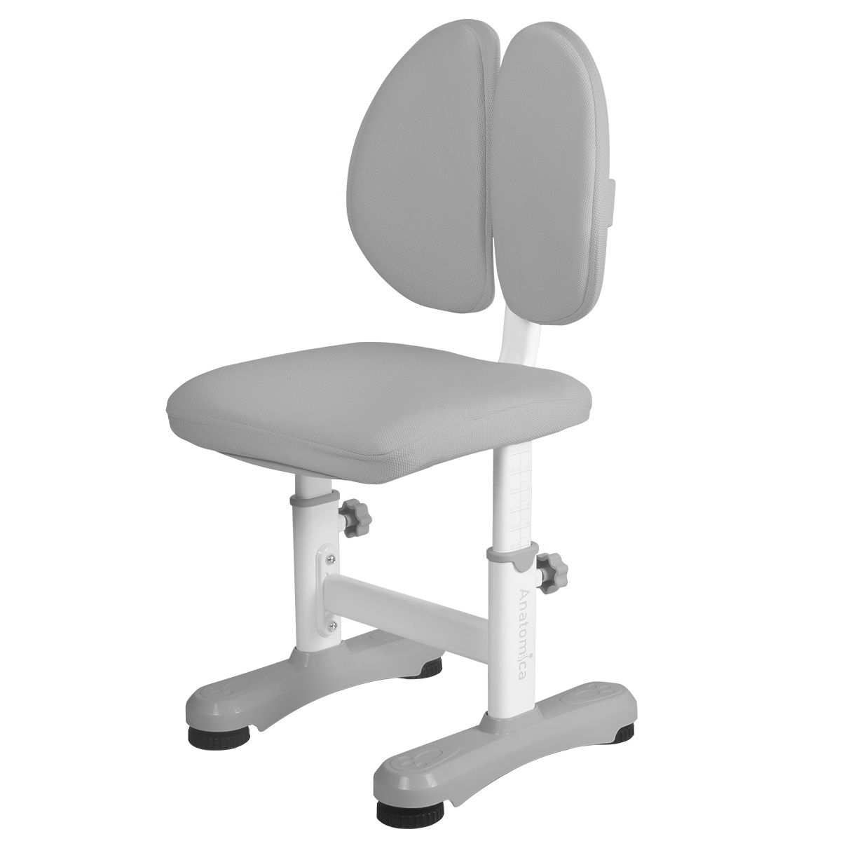 Комплект парта + стул Anatomica Fiona белый/серый - фото 12