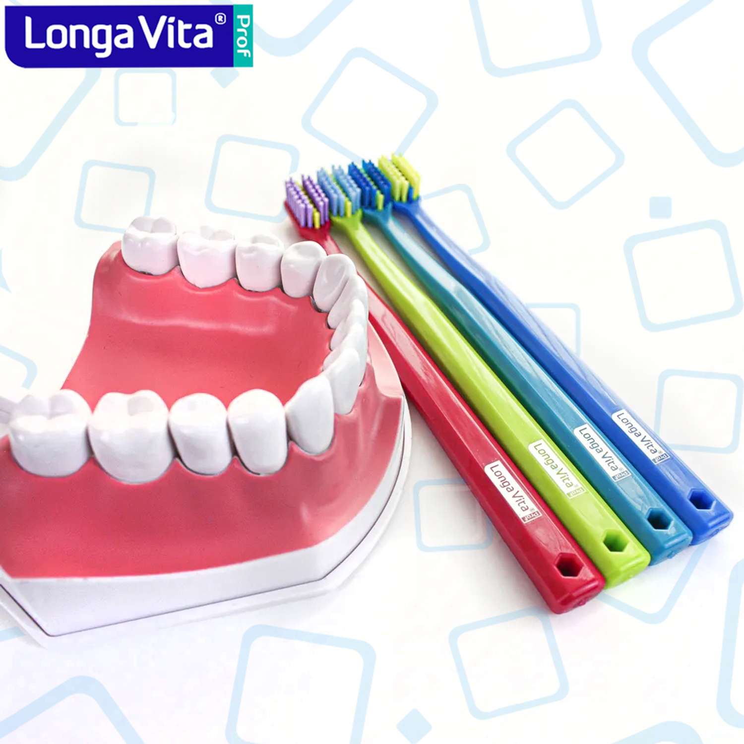 Зубная щётка LONGA VITA ортодонтическая S-1680M - фото 9