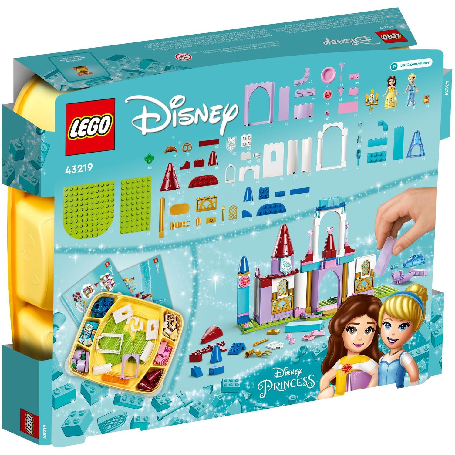 Конструктор LEGO Disney Princess Creative Castles​ 43219 - фото 6