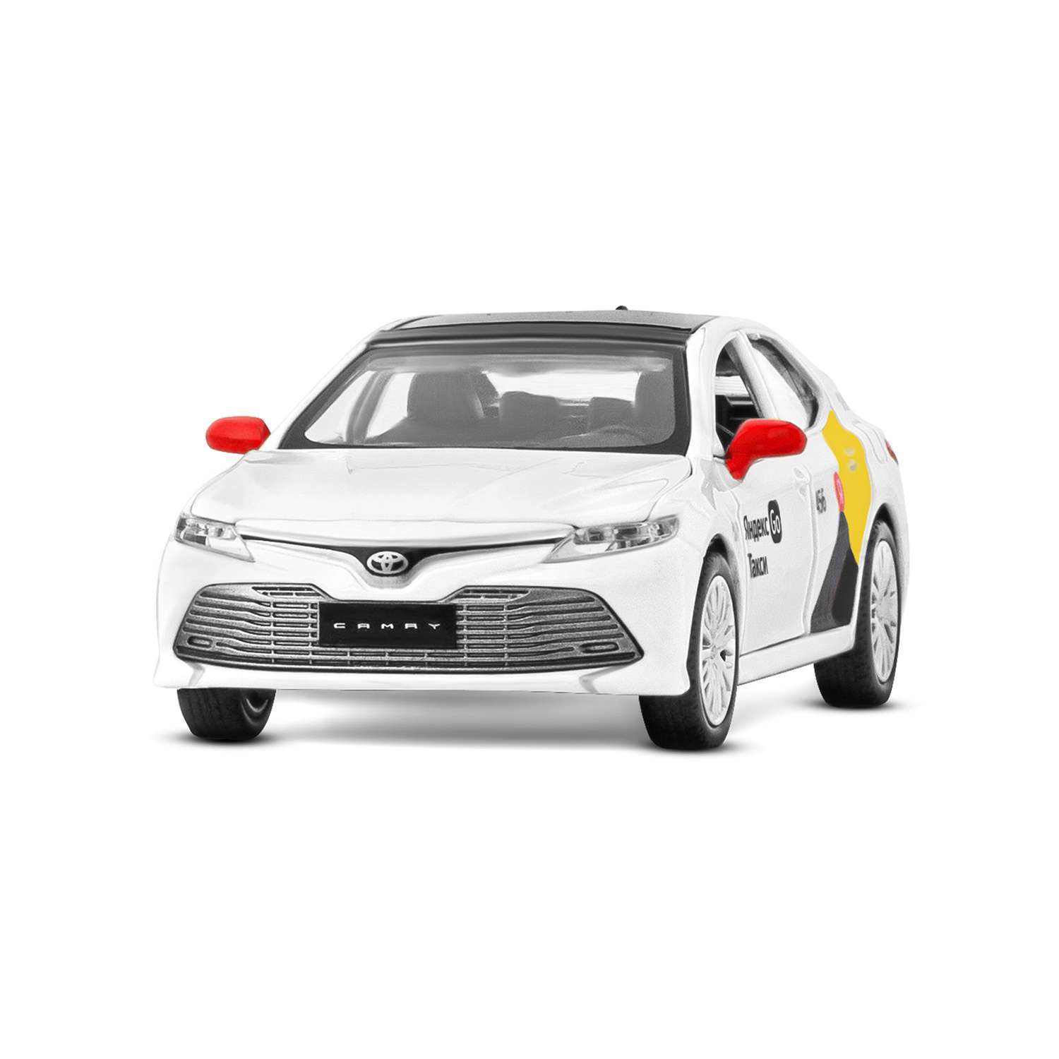 Машинка металлическая Яндекс GO 1:34 Toyota Camry белый инерция Озвучено Алисой JB1251483 - фото 11