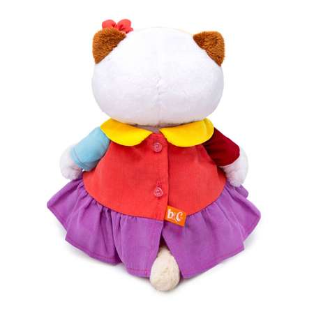 Мягкая игрушка BUDI BASA Кошечка Ли-Ли в ярком платье 24 см BB06339