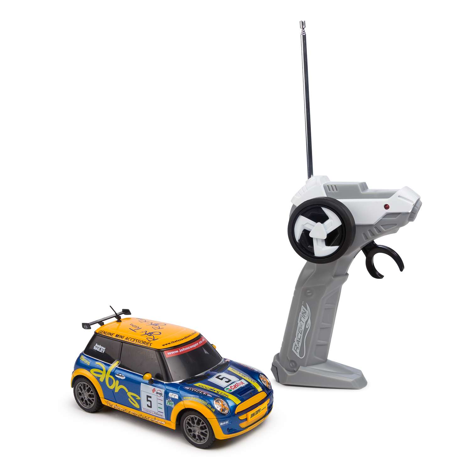 Машинка радиоуправляемая Auldey Toy Industry Mini Coope S 1:28 - фото 2