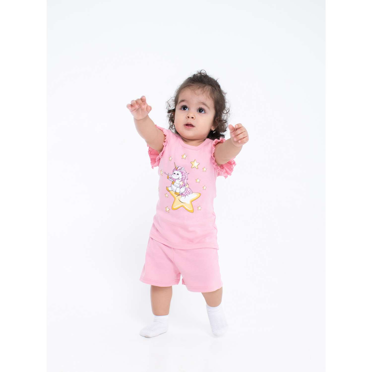 Пижама Mami-kids П-027/Розовый - фото 2