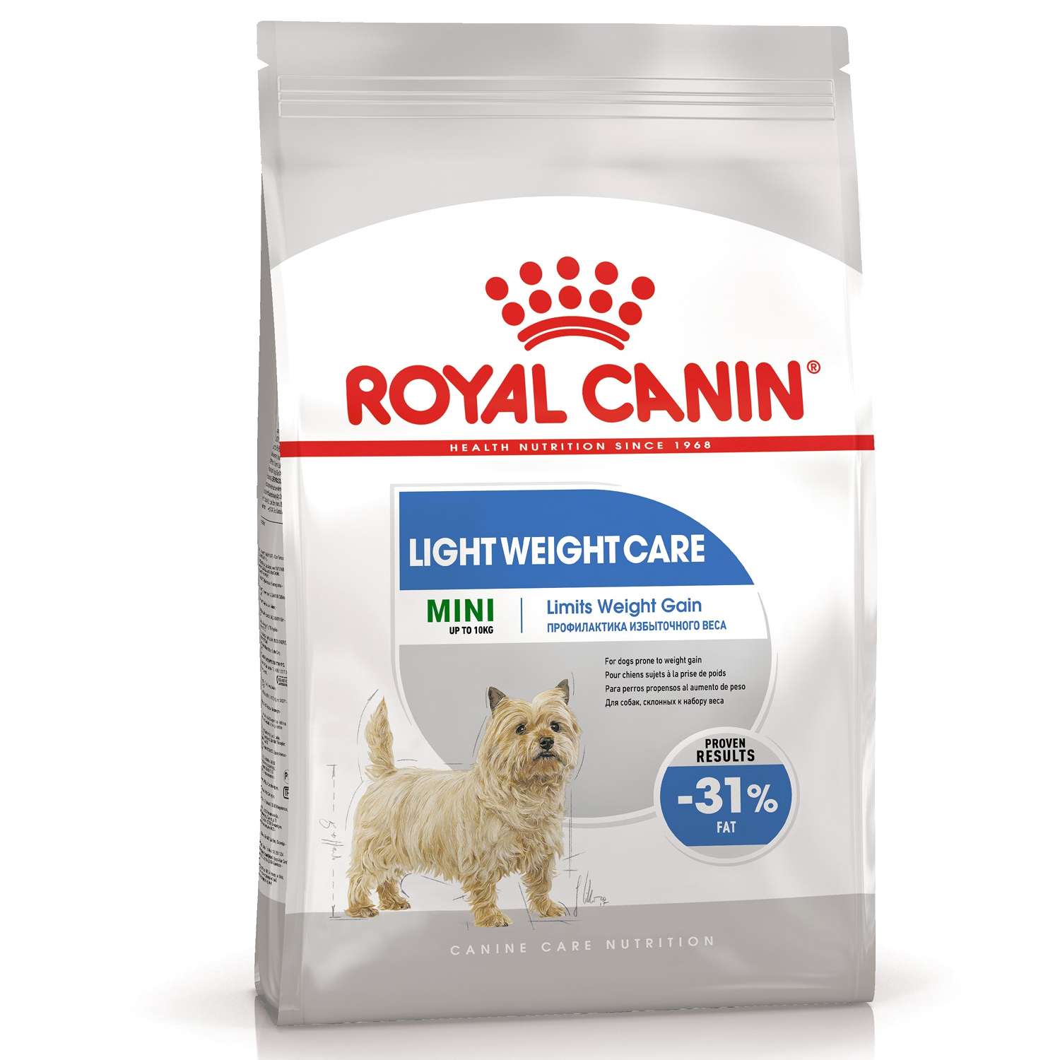 Корм для собак ROYAL CANIN Mini Light Weight Care мелких пород с избыточным весом 3кг - фото 2