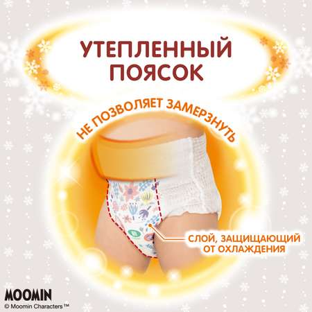 Подгузники-трусики Moony Warm Pants XL 12-22кг 36шт