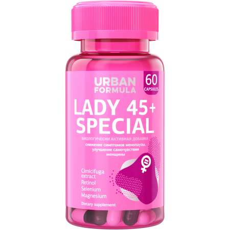 Биологически активная добавка Urban Formula Lady special 45+ 60капсул