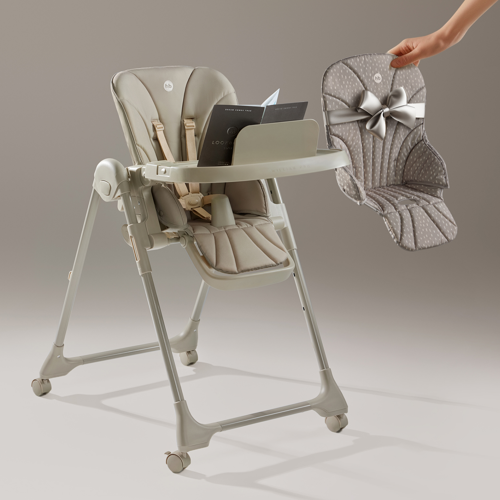 Стульчик для кормления Happy Baby WILLIAM PRO классический - фото 1
