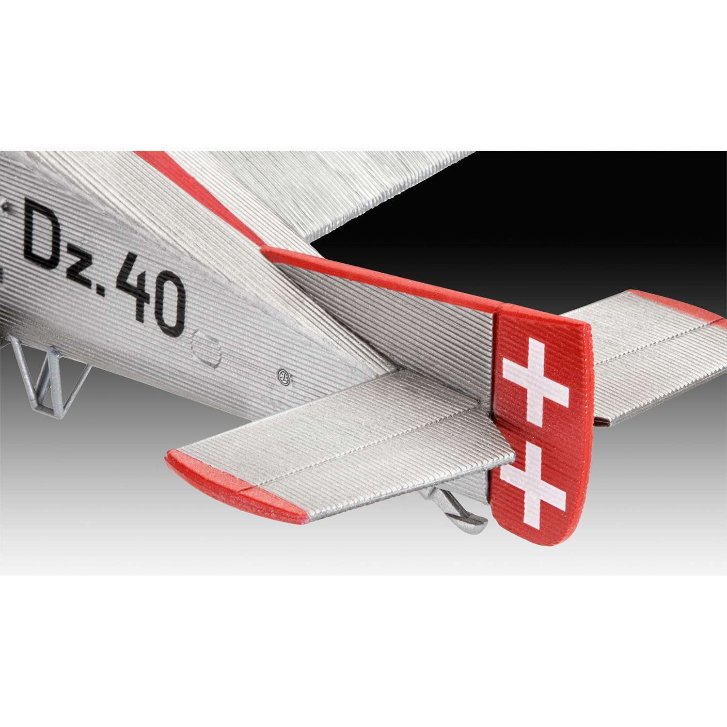 Сборная модель Revell Немецкий пассажирский самолёт Юнкерс F.13 03870 - фото 6