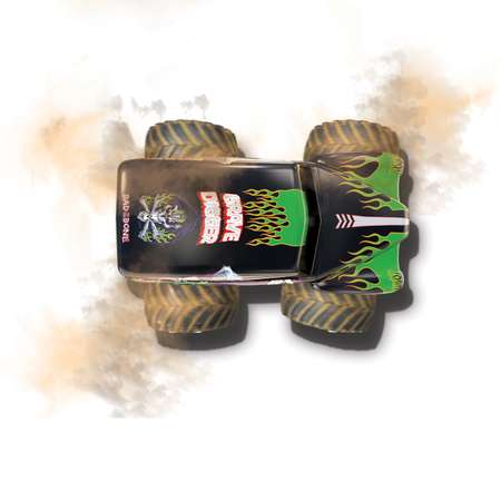 Машинка Monster Jam Звуки мотора 1:43 Grave Digger 6053250