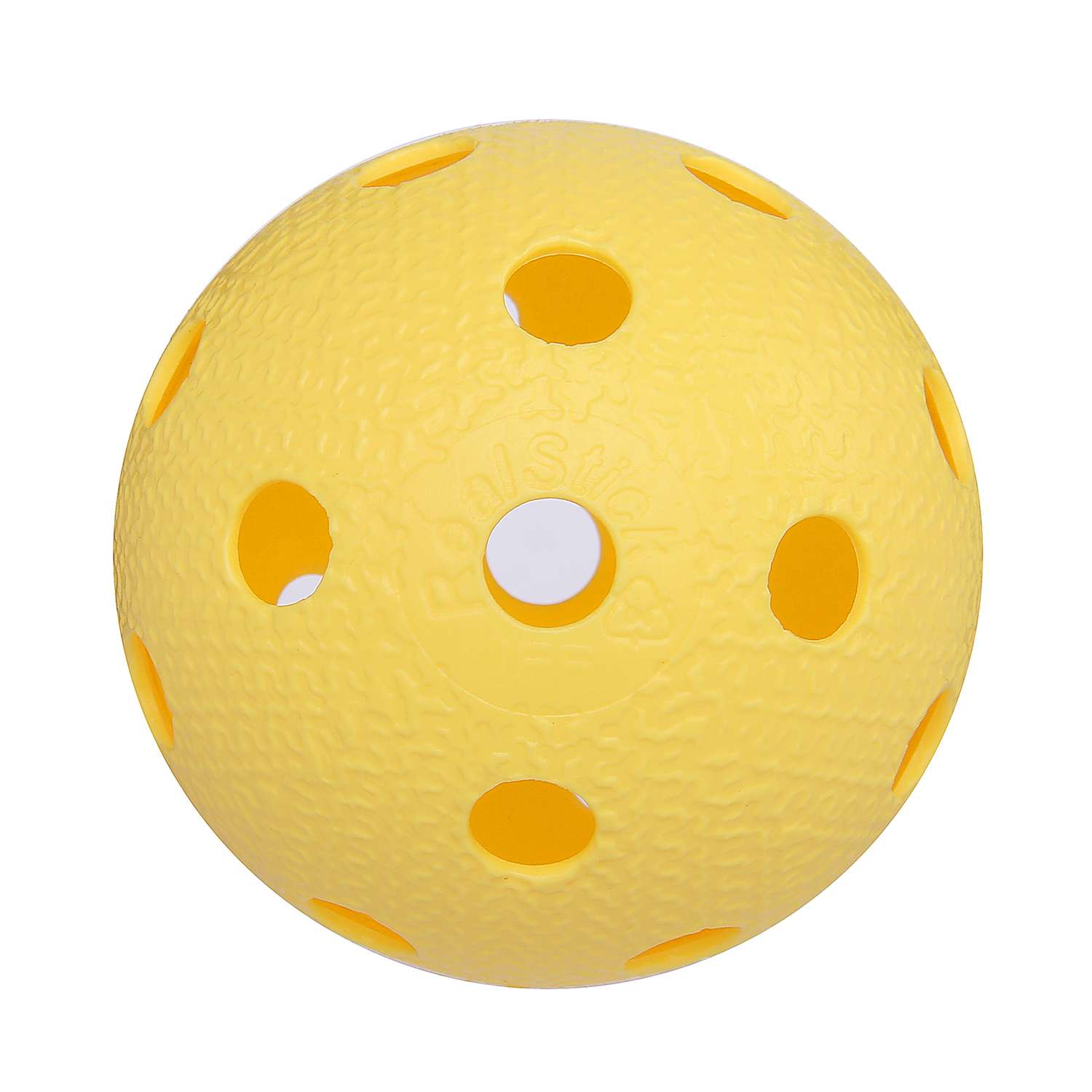 Мяч Sima-Land Для флорбола Approved желтый - фото 1