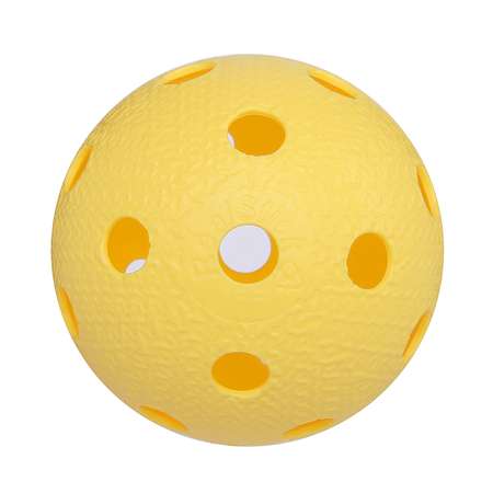 Мяч Sima-Land Для флорбола Approved желтый