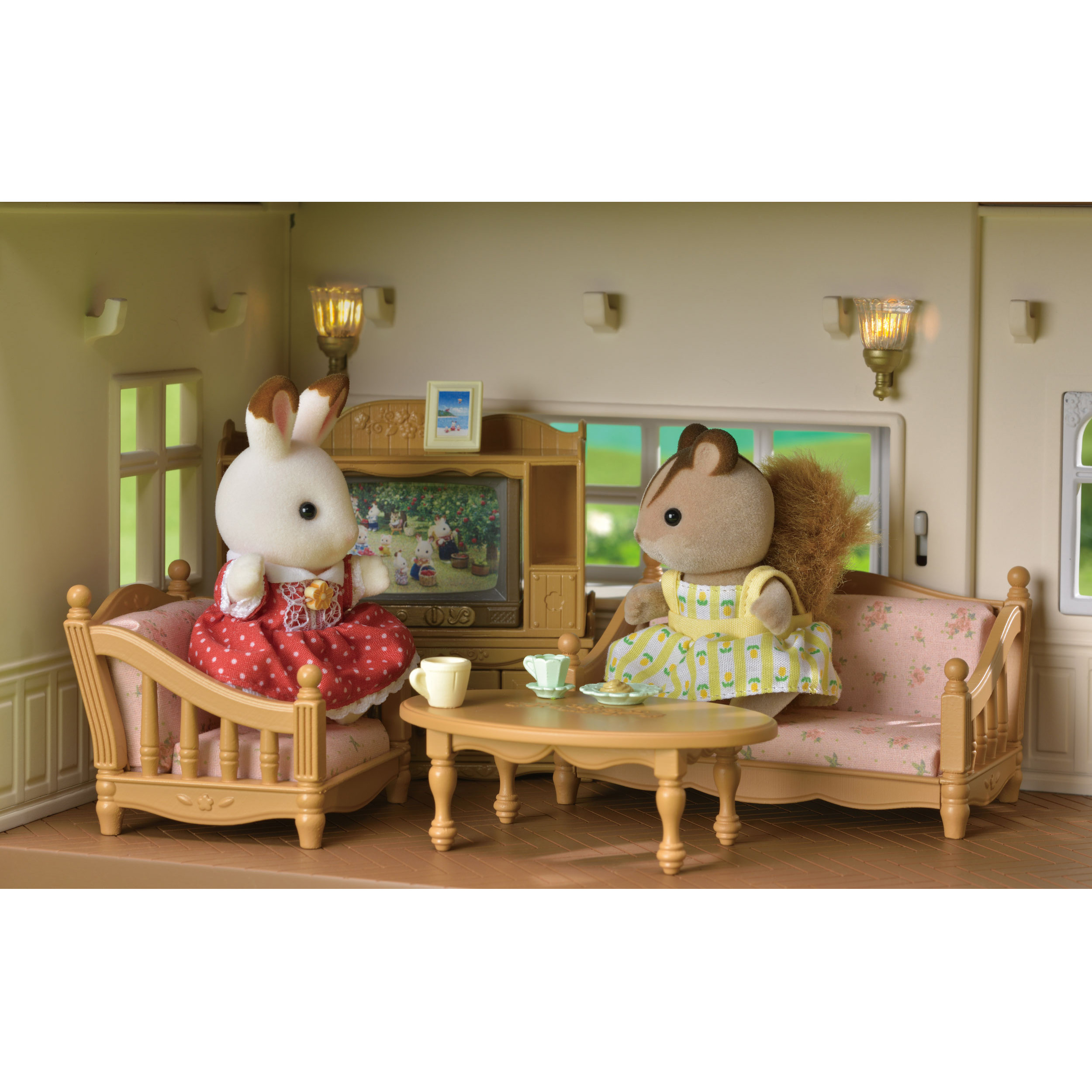 Набор Sylvanian Families Большой дом с Шоколадными кроликами 5383 купить по  цене 9999 ₽ в интернет-магазине Детский мир