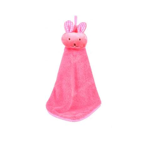Детское полотенце Ripoma Зайчик розовый
