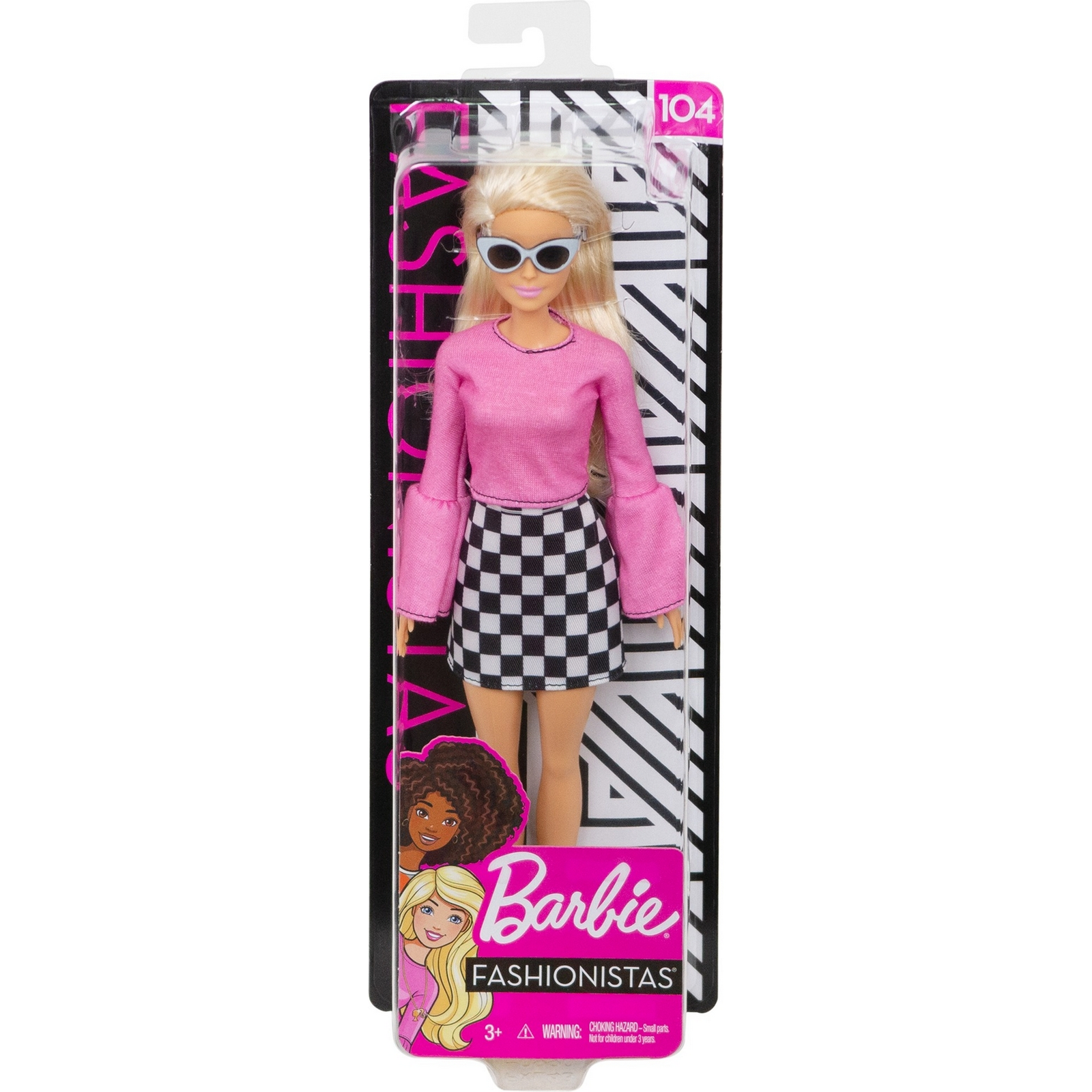 Кукла Barbie Игра с модой 104 FXL44 купить по цене 1999 ₽ в  интернет-магазине Детский мир