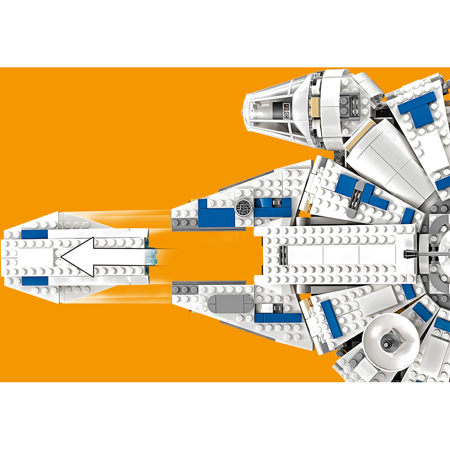 Конструктор LEGO Star Wars Сокол Тысячелетия Дуга Кесселя блочный - фото 13