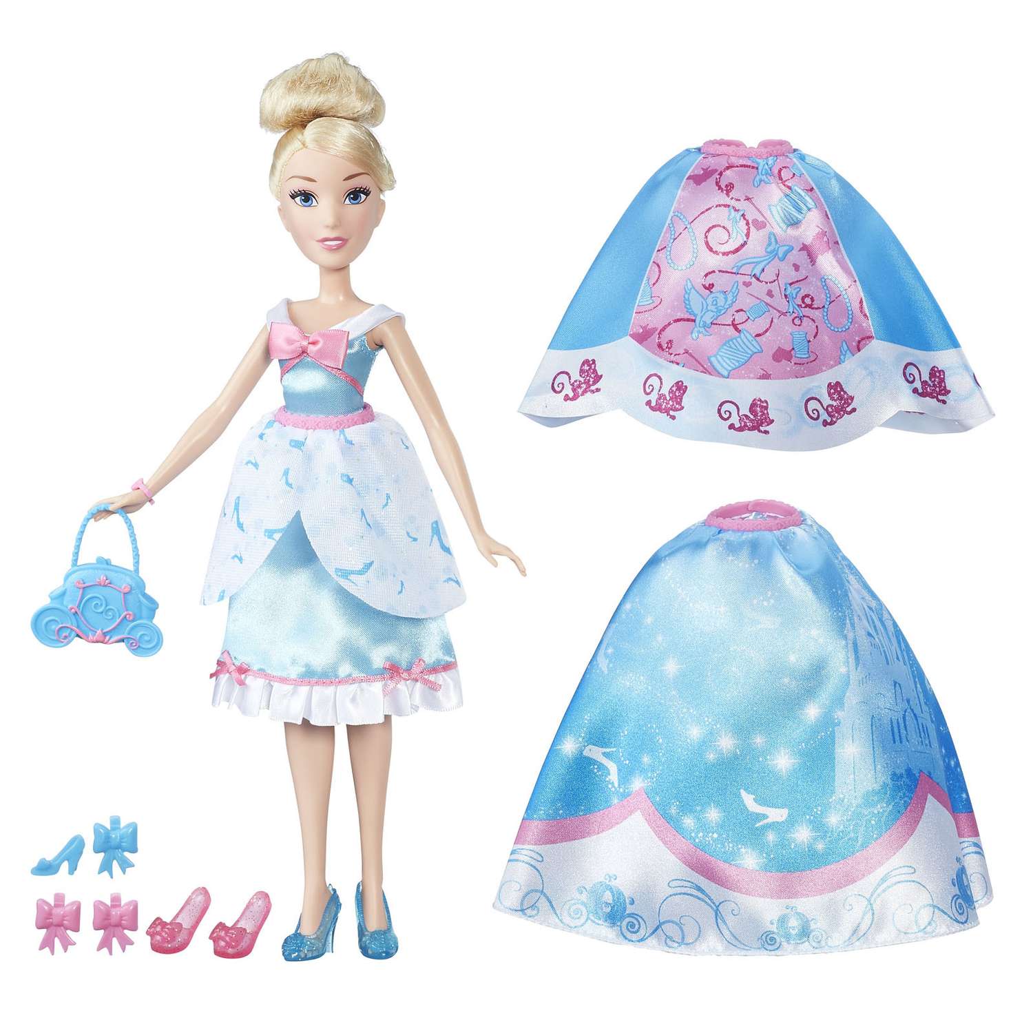 Модная кукла Princess Принцесса-Золушка в платье (B5314) B5312EU4 - фото 1