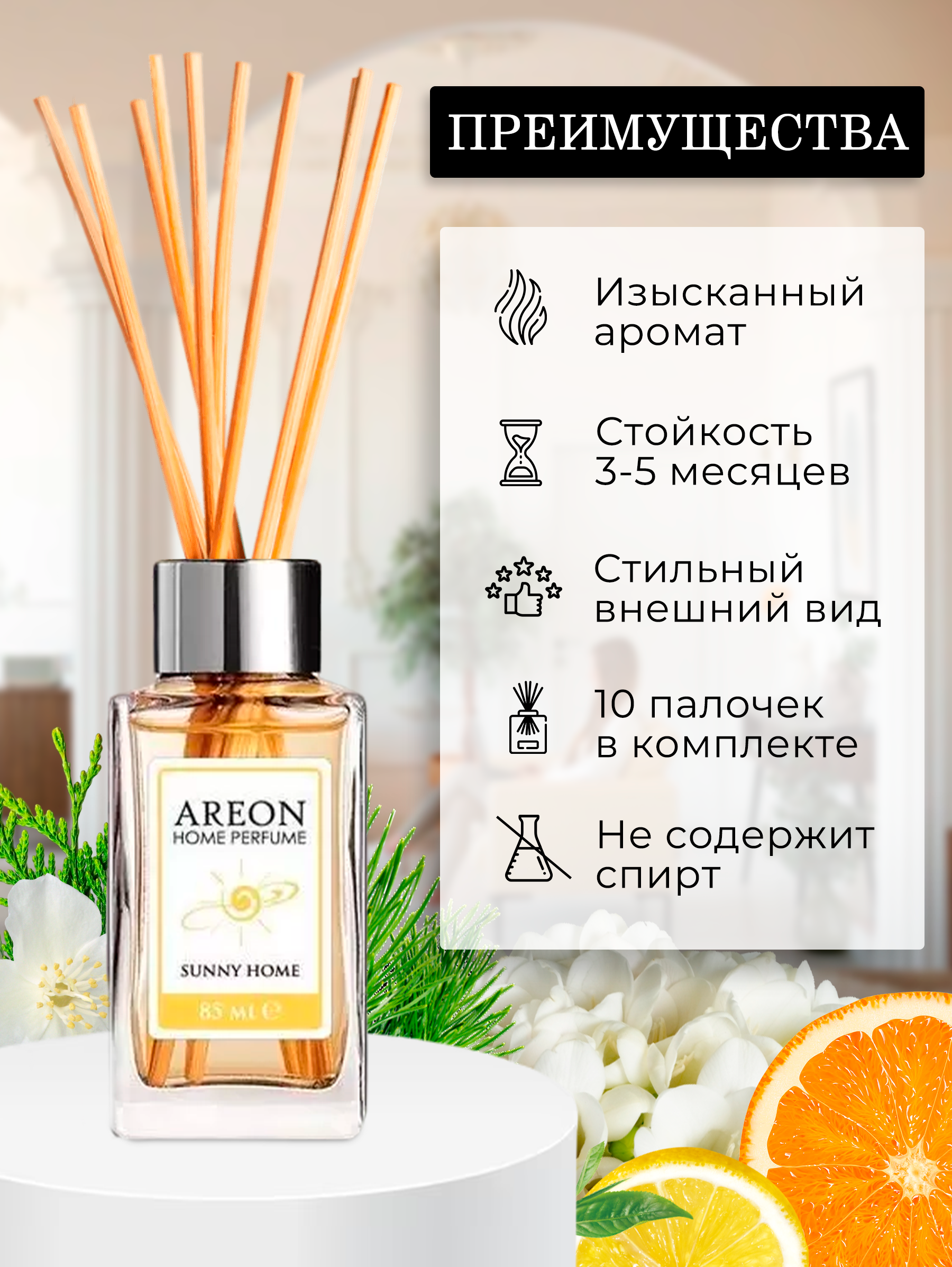 Ароматизатор для дома Areon Sunny Home - фото 2