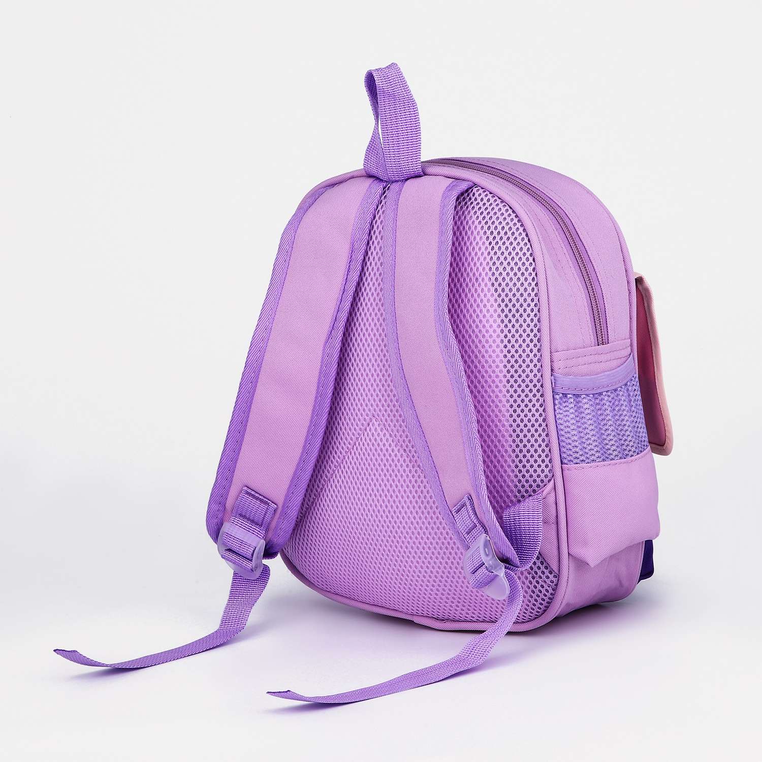 Рюкзак Sima-Land на молнии 3 наружных кармана цвет фиолетовый - фото 2