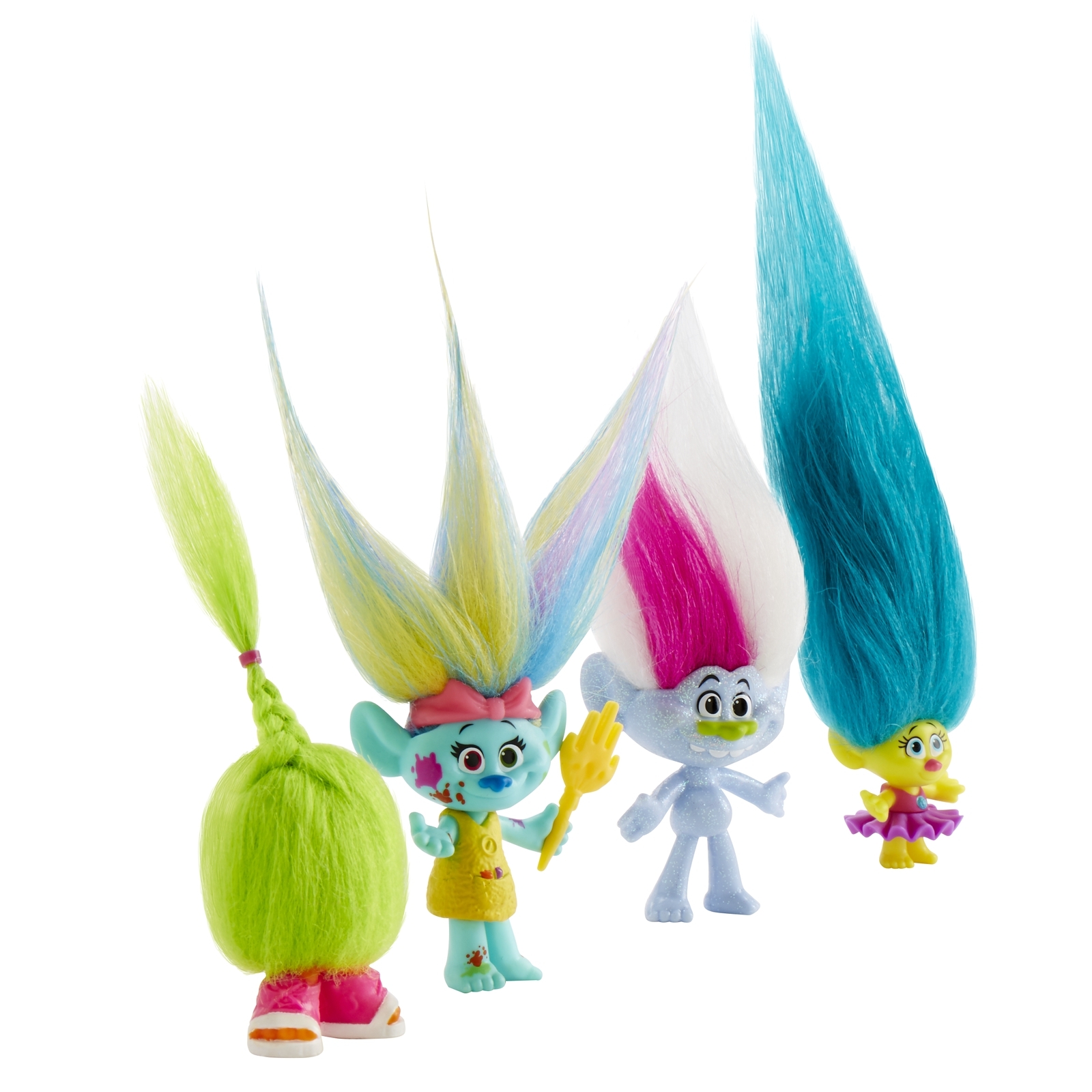 Набор Trolls 4 героя Wild hair pack B7364 - фото 4