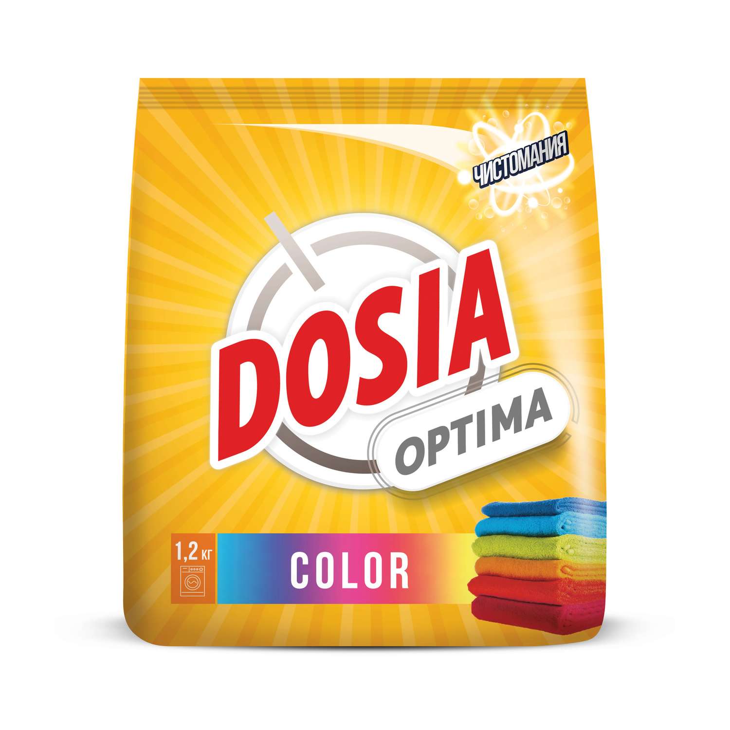 Порошок стиральный Dosia Optima Color 1.2кг - фото 1