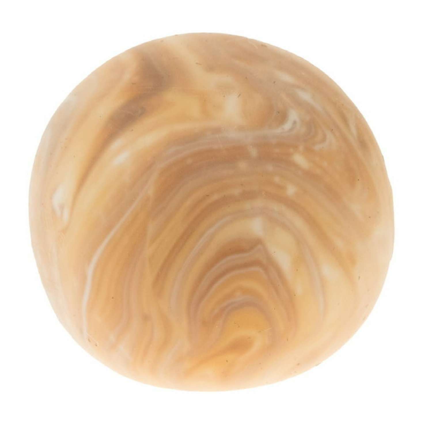 Мяч антистресс для рук Крутой замес 1TOY шар галактика коричневый жмякалка мялка тянучка 10 см 1 шт - фото 1