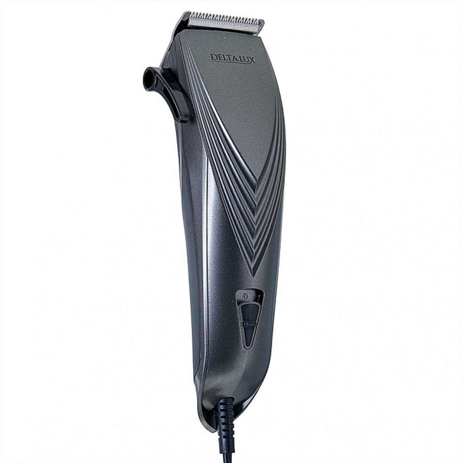 Машинка для стрижки волос Delta Lux DE-4201 серый 7 Вт 4 съемных гребня - фото 1