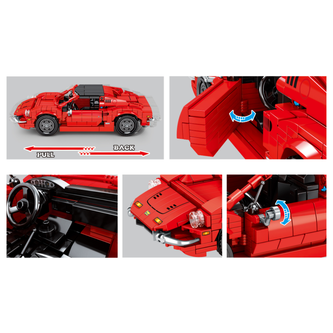 Sembo Block 705701 Ferrari Dino 633 1802