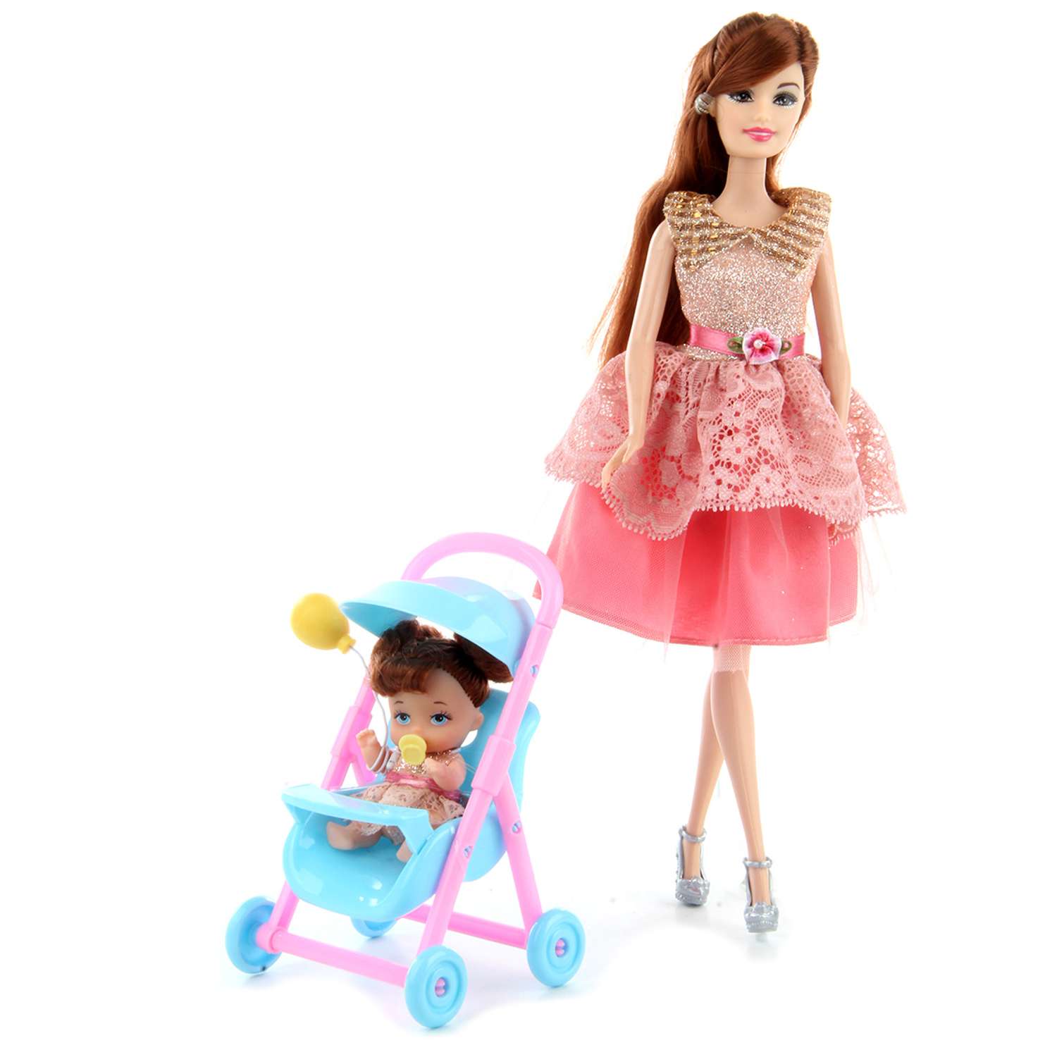 Кукла модель Барби Veld Co с пупсом 117890 - фото 1