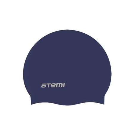 Шапочка для плавания Atemi SC110 силикон объём 56-65 цвет тёмносиний