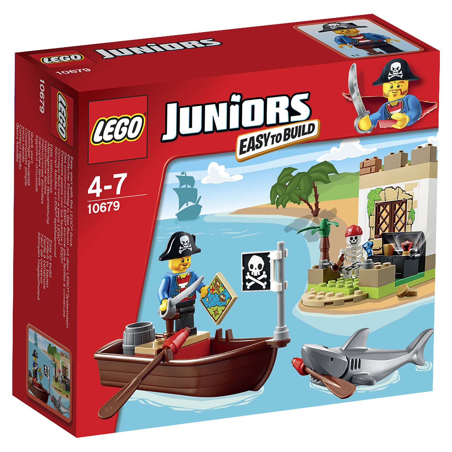 Конструктор LEGO Juniors Охота за сокровищами (10679) - фото 2
