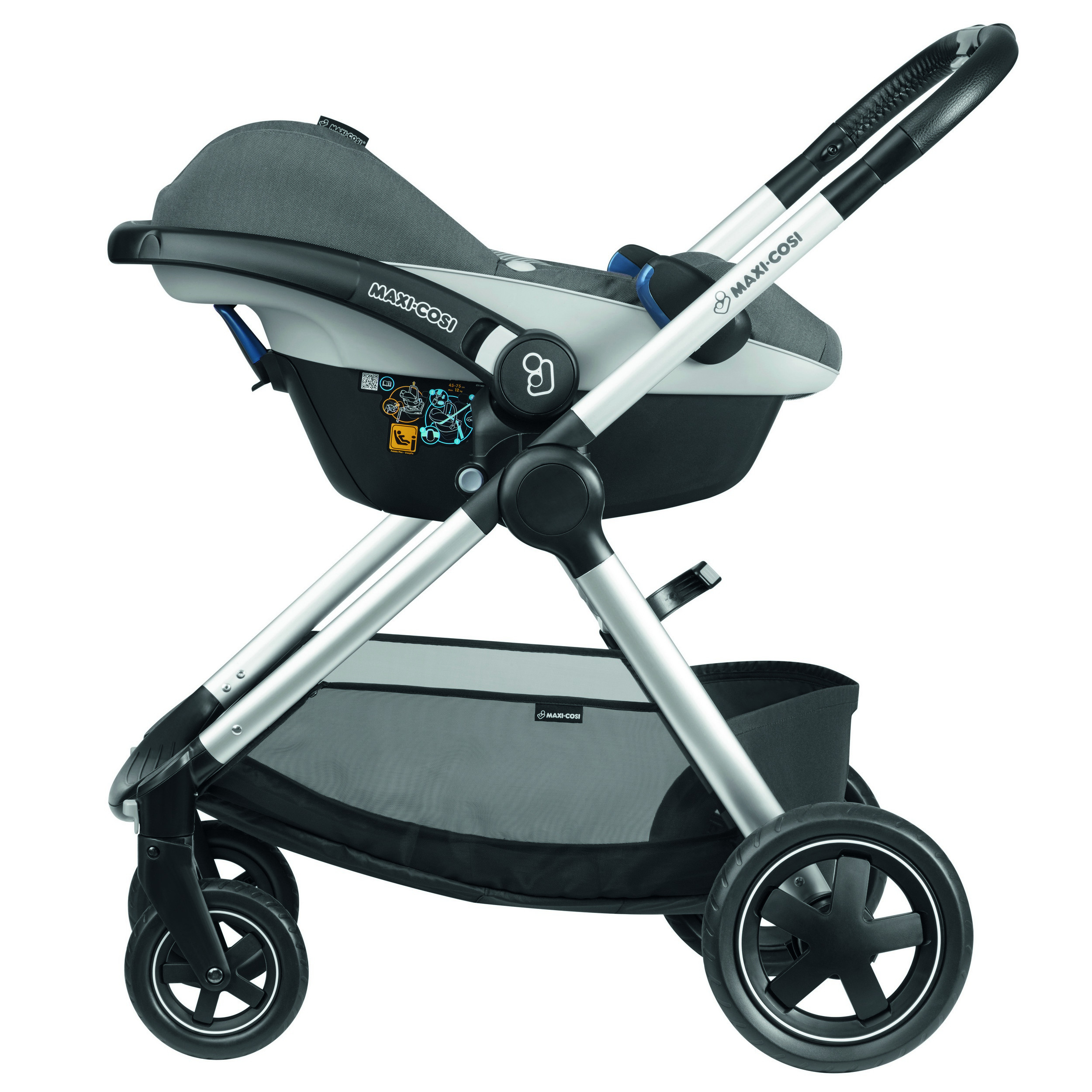 Автокресло Maxi-Cosi Pebble Plus Concrete Grey - фото 13