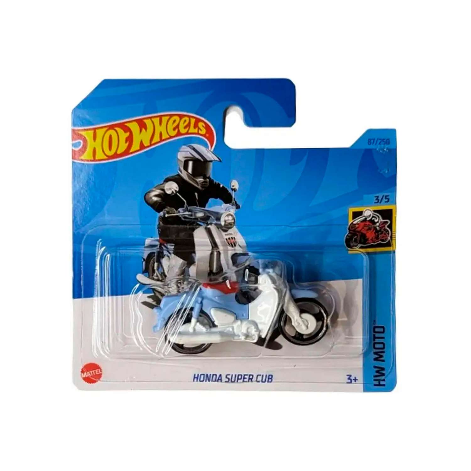 Мотоцикл Hot Wheels Honda Super Cub 62326 - фото 1