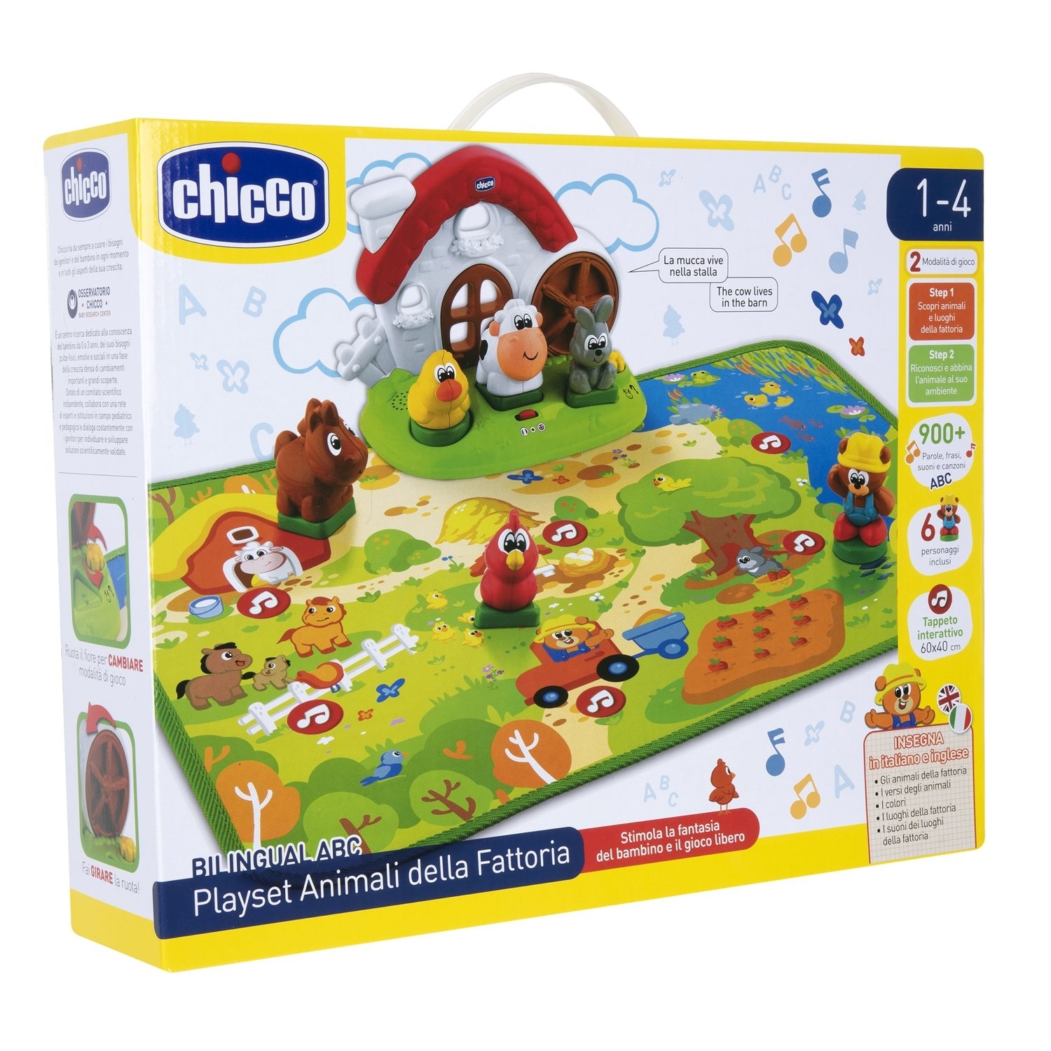 Коврик игровой Chicco Ферма 00010769000180 - фото 3