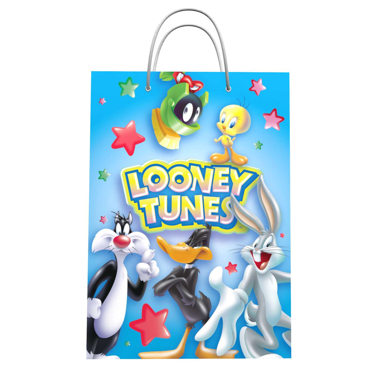 Пакет подарочный ND PLAY Looney Tunes 25*35*10 см 292340 - фото 1