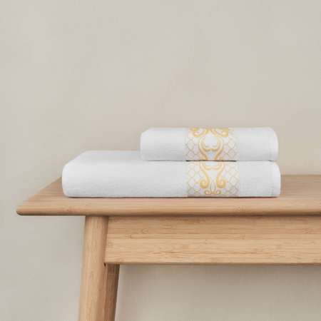 Полотенце Arya Home Collection крестильное махровое 50x90 с вышивкой