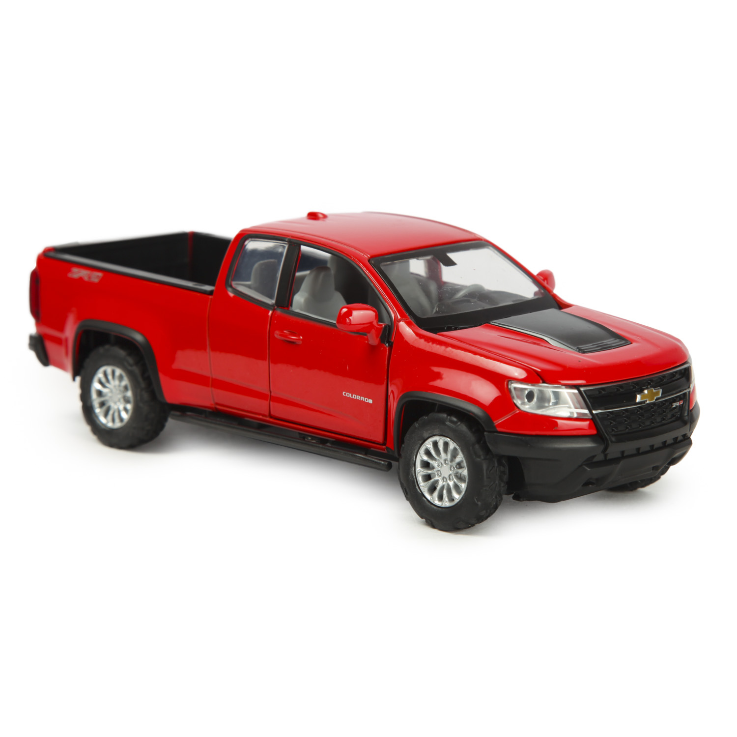 Машинка Mobicaro 1:31 Chevy Colorado ZR2 Красная 68442 68442 - фото 1