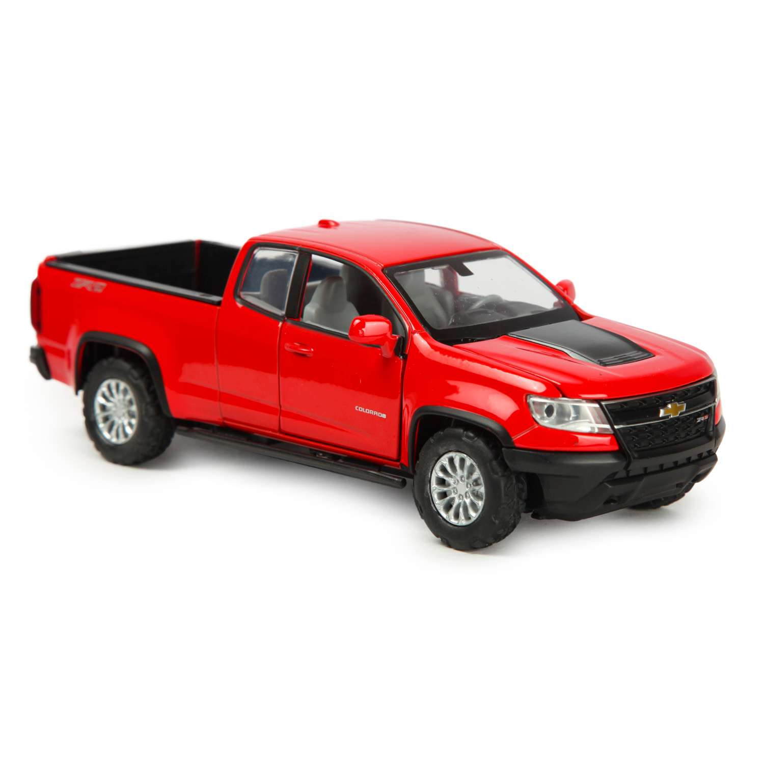 Машинка Mobicaro 1:31 Chevy Colorado ZR2 Красная 68442 68442 - фото 1