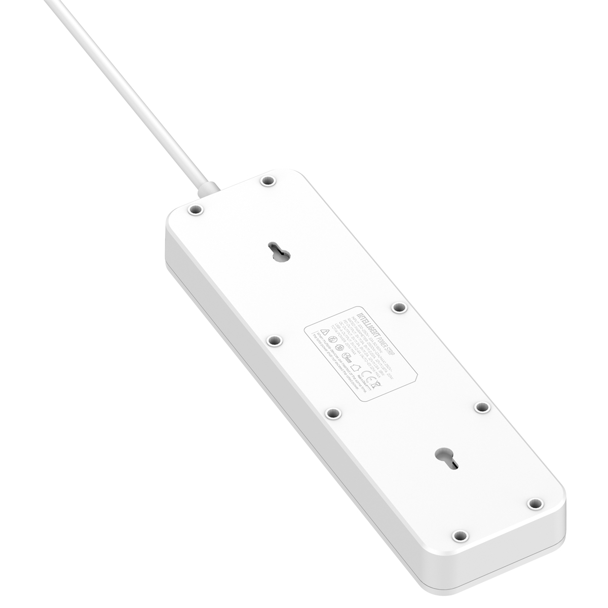 Сетевой удлинитель LDNIO SC5415 2м / 5 розеток EU_UK_US/ 2500W / 4×USB: QC 3.0+PD 3.0 20W / белый - фото 4