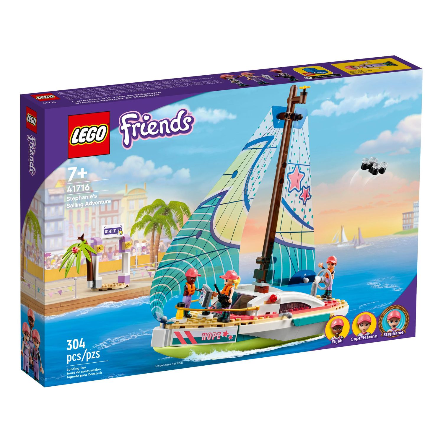 Конструктор LEGO Friends Stephanies Sailing Adventure 41716